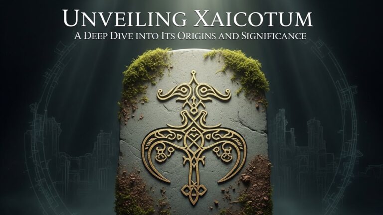 Xaicotum: A Deep Dive into Its Origins and Significance