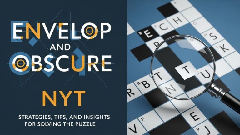 Envelop and Obscure NYT: Strategies, Tips, and Insights for Solving the Puzzle
