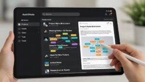 AxelANote: Exploring a Smart Approach to Digital Note Organization and Idea Management