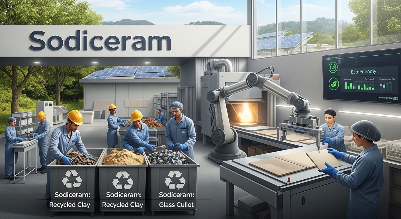 Sodiceram: Environmentally Friendly Practices in Ceramics