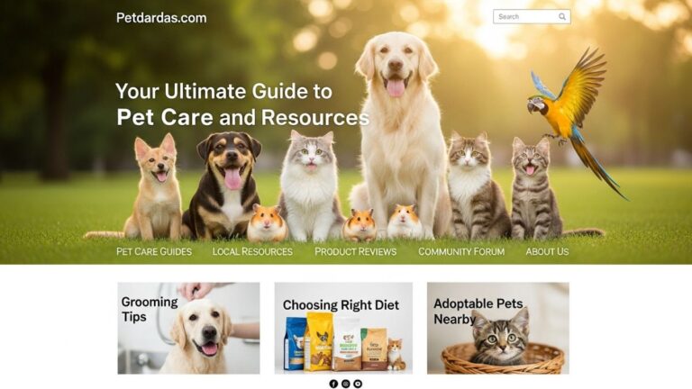 Petdardas com: Your Ultimate Guide to Pet Care and Resources