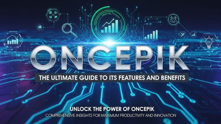 Oncepik: The Ultimate Guide to Its Features and Benefits