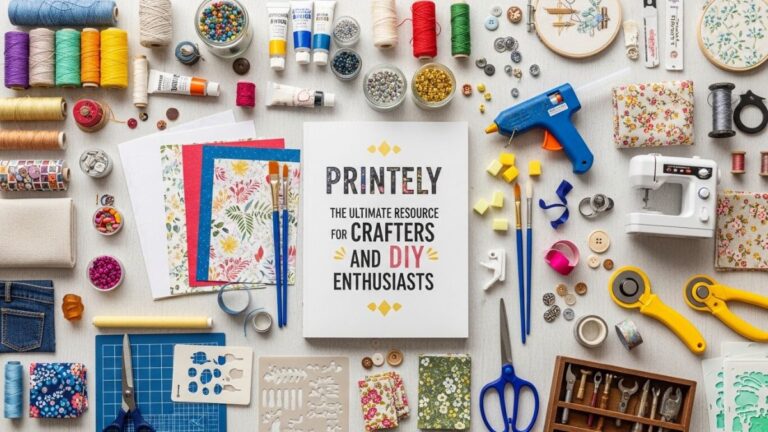 Printely: The Ultimate Resource for Crafters and DIY Enthusiasts